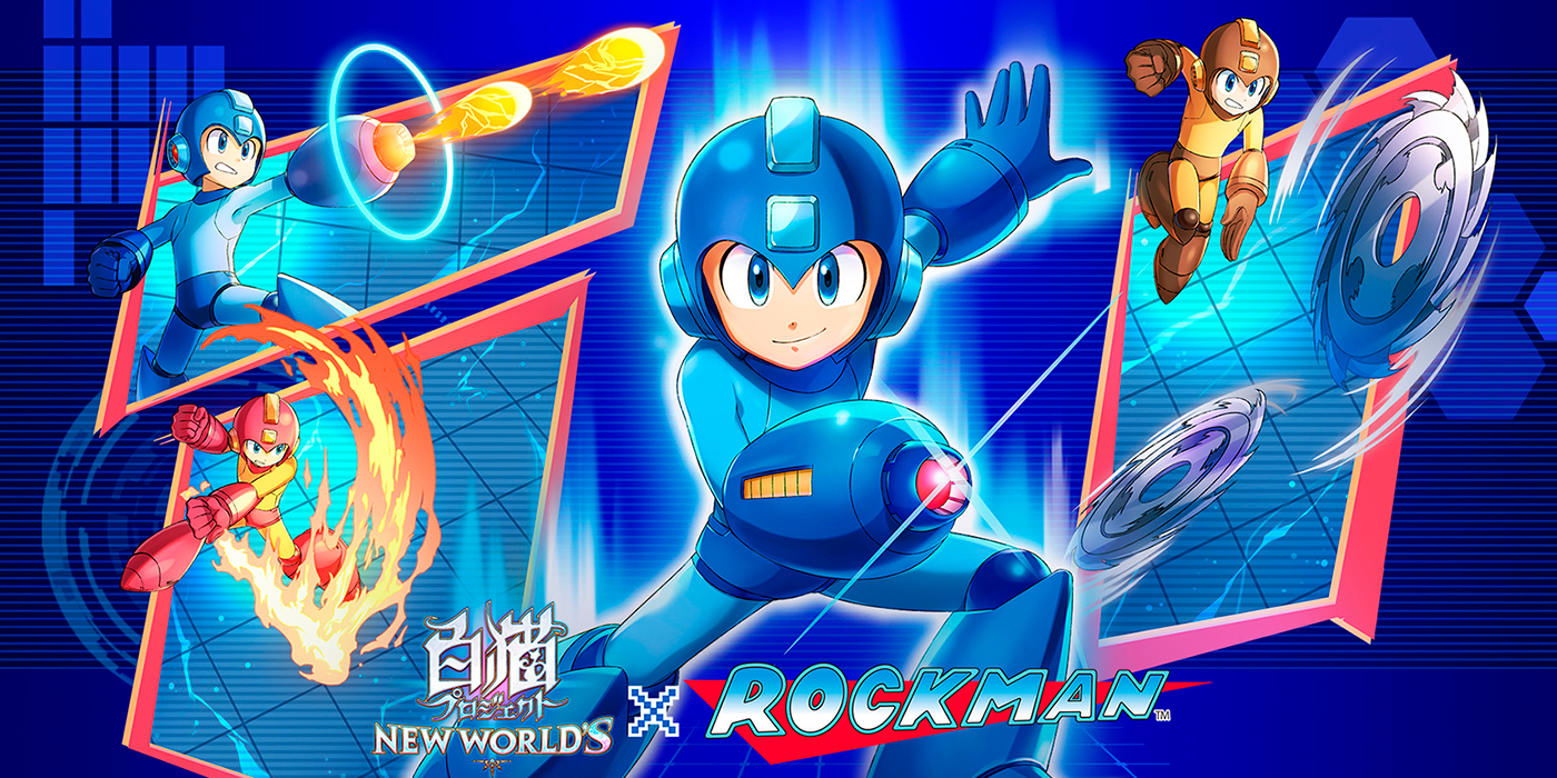 Rockman Corner: Shironeko Project New World's and Rockman